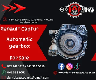 Renault Spares Captur Automatic Gearbox for sale