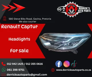 Renault Spares Captur Headlights for sale