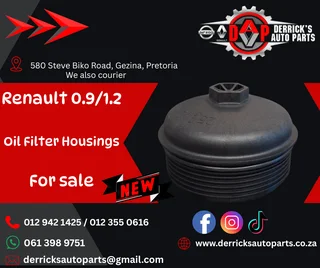 Renault 0.9/1.2 Oil filter housings for sale