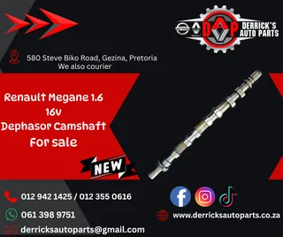 Renault Megane 2 1.6 16v Dephasor Camshafts for sale