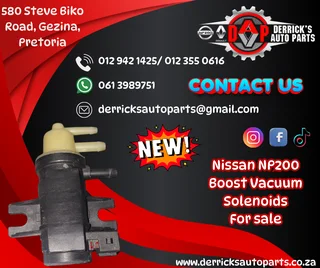 Nissan Spares NP200 Boost Vacuum Solenoids For Sale