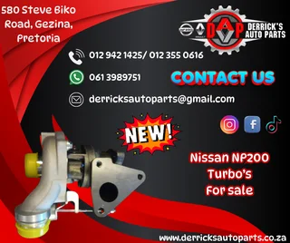 Nissan Spares NP200 Turbo&#39;s For Sale