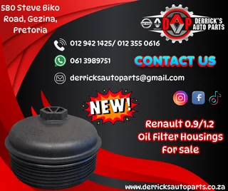 Renault Spares 0.9/1.2 Oil filter housings for sale