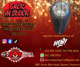 Nissan NP200/ Renault Gear knobs for sale
