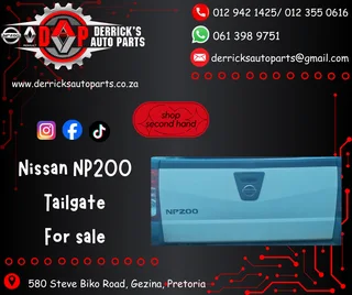 Nissan NP200 Tailgate For Sale
