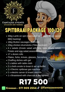 Spitbraai catering