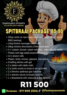 Spitbraai catering