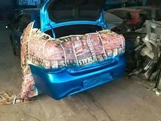 Bumper repairs dents repairs touch ups