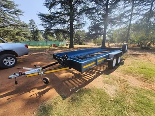 5 Meter Ribbed floor Car Trailer