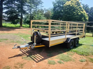 4.5 meter Utility Trailer in Mahindra Beige