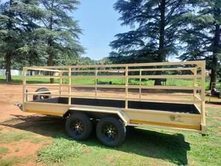 4.5 meter Utility Trailer in Mahindra Beige