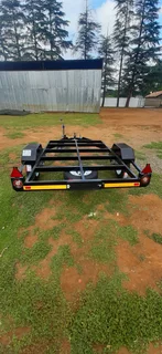 2.5 meter Skeleton Trailer in Black