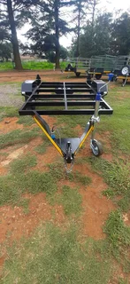 2.5 meter Skeleton Trailer in Black