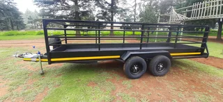5 meter Utility Trailer in Black
