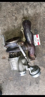  2014 - 2020 BMW F30 320i - turbocharger assembly (PWG) _ [ pneumatic waste gate ]