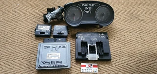  2018 Audi 8VS3  2.0T- lockset complete with BCM, cluster _ (key start)