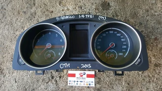  2012 VW Scirocco R 2.0T DSG- instrument cluster