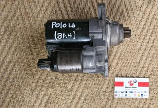  VW Polo 9N3  1.6i 8V- starter motor complete