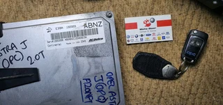  Opel Astra J OPC 2.0T (manual 6MT)- lockset complete &#43; key &#43; BCM