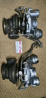  2012 - 2018 BMW F10 M5 4.4i twin turbo V8 - turbocharger assemblies
