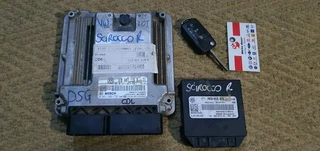  VW Scirocco R 2.0T (DSG)- lockset complete with key