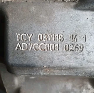  2018 - 2020 VW Golf 7.5R (DSG)- gearbox complete with MechatronicGearbox code : TCY