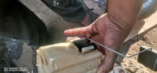 Mercedes benz w204 petrol pump with housing