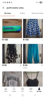 Ladies bale clothing