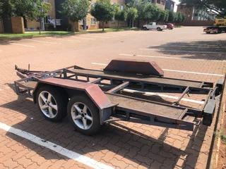 Double Axle Car Transporter Trailer 3500KG GVM