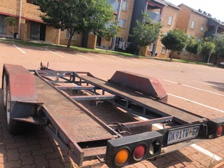 Double Axle Car Transporter Trailer 3500KG GVM
