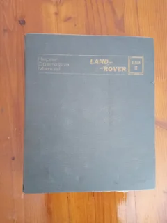 Land Rover Series III Manual (1971), in Ring-binder