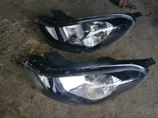 Hyundai i10 grand headlights
