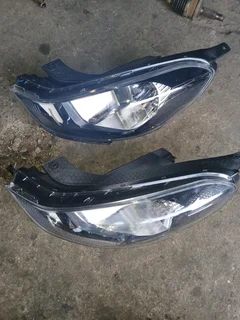 Hyundai i10 grand headlights