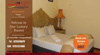 Sleep and go at Ngena guest houses with the best price