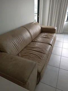 Leather couch