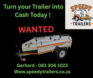 We buy luggage trailers