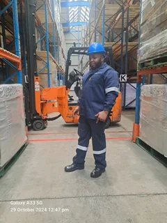 Forklift driver