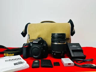 Nikon D5500 DSLR Camera With Tamron 18-270mm Di II Lens with 72mmKenko Uv fillter