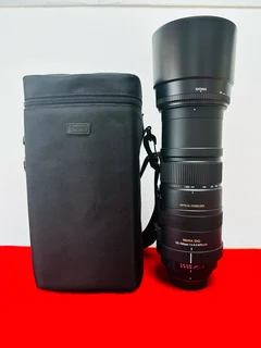 Sigma DG 150-500mm 1: 5-6.3 APO HSM Optical Stablilizer Lens Excellent condition as brand new Comes