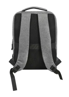Office Laptop Backpack is made with GRS-certified RPET. Many useful features include external USB
