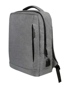 Office Laptop Backpack is made with GRS-certified RPET. Many useful features include external USB