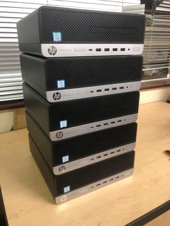 HP Pro Desk 600 G4 / G5 SFFIntel® Core i5 85008GB DDR4500GB HDD10 x USB 2.0 Ports1 x VGA Po