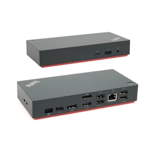 Lenovo Universal USB-C DockPhysical SpecificationsVideo Ports:Two DisplayPort (DP)One HDMIUSB Ports: