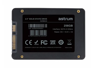 Astrum 256GB SSD SATA3 2.5&#34; Solid State Drive - S256GX