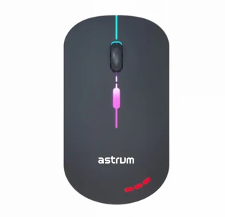 Astrum KW210 Mini Wireless Keyboard and Mouse Combo, RGB Led Lights