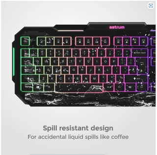 Full-Size USB Wired Gaming KeyboardExperience a fantastic gaming adventure with this full-size USB