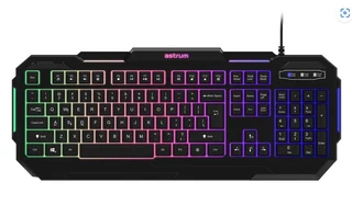 Full-Size USB Wired Gaming KeyboardExperience a fantastic gaming adventure with this full-size USB