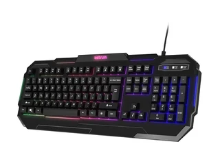 Full-Size USB Wired Gaming KeyboardExperience a fantastic gaming adventure with this full-size USB