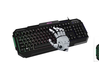 Full-Size USB Wired Gaming KeyboardExperience a fantastic gaming adventure with this full-size USB