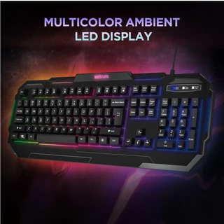 Full-Size USB Wired Gaming KeyboardExperience a fantastic gaming adventure with this full-size USB